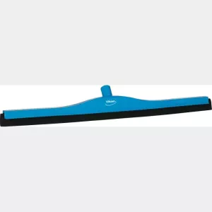 Raclette 700mm bleu caoutchouc noir fixe