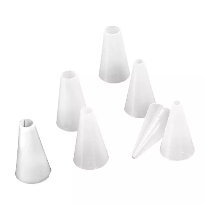 PVC douilles buses 7 pieces lisse