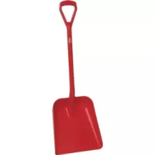 Pelle ergonomique manche 1040 mm rouge