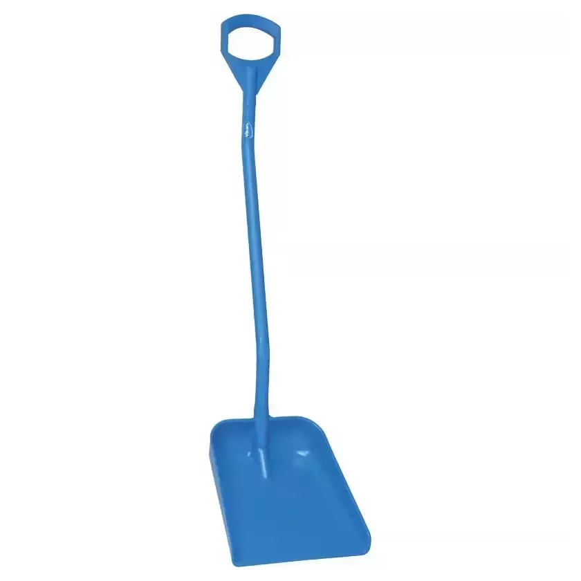 Pelle large avec manche 1300mm bleu
