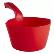 Pelle main ronde 1 L rouge