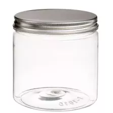 Pot PET avec couvercle alu à visser 700ml d100xh100mm (par 120)