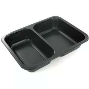 Barquette PP transparente 1 compartiment 227x178x30mm (carton 360)
