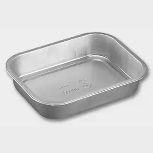 Barquette aluminium R2C (580ml - 178 × 136 × 34 mm)