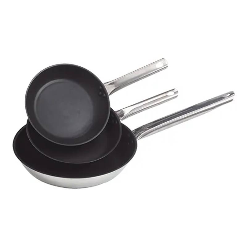 Poele lyonnaise d18cm inox...