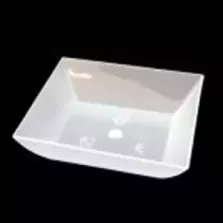 Verre amuse-bouche PP carré 35ml transparent (par 200)