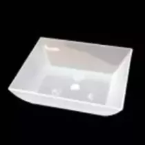 Verre amuse-bouche PP carré 35ml transparent (par 200)
