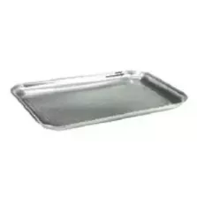 Plat catering rectangulaire aluminium 354 × 260 × 20 mm (par 100)