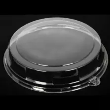 Couvercle PET plat rond transparent (Ø40cm)