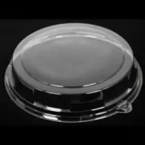 Couvercle PET plat rond transparent (Ø40cm)