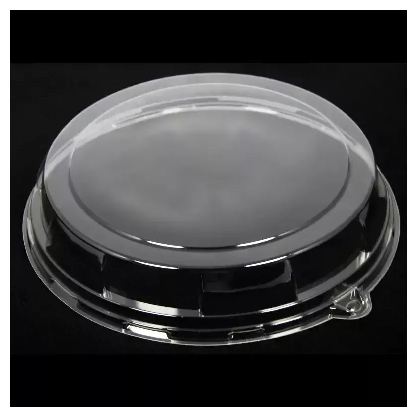 Couvercle PET plat rond transparent (Ø40cm)