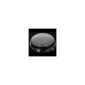 Couvercle PET plat rond transparent (Ø23cm)