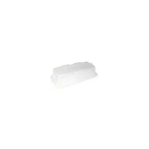 Couvercle PET plat rectangulaire transparent (35 × 16cm)