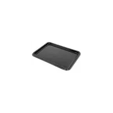 Plat PET rectangulaire noir 35 × 24cm (par 50)