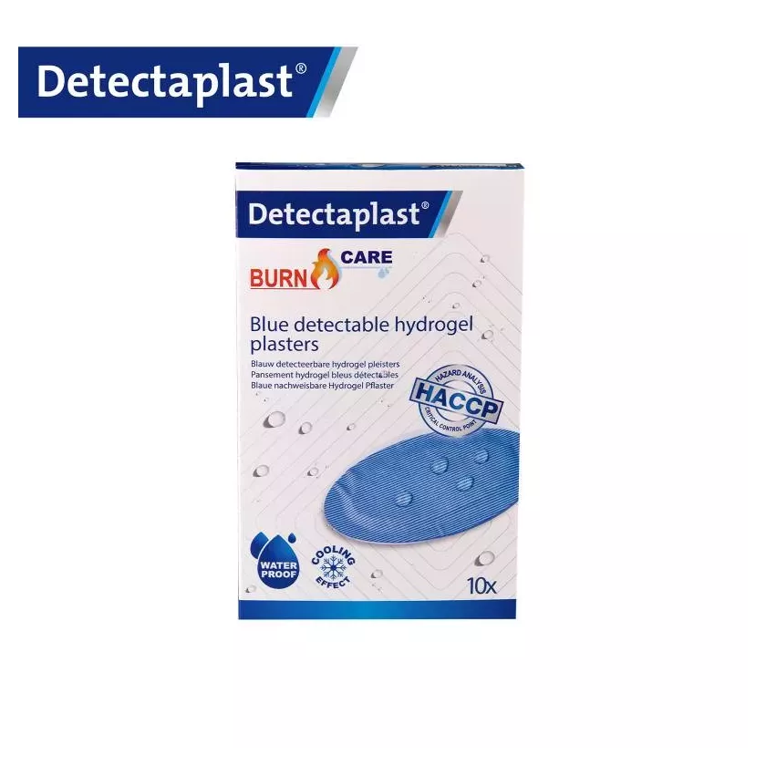 Sparadrap brûlures bleu 110x67mm (par 10) Detectaplast