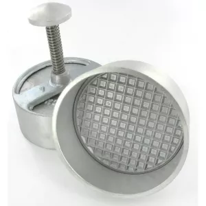 Presse à hamburger ronde Ø15cm aluminium