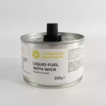 Boîte pâte combustible mèche 24 × 200g - di-éthylèneglycol