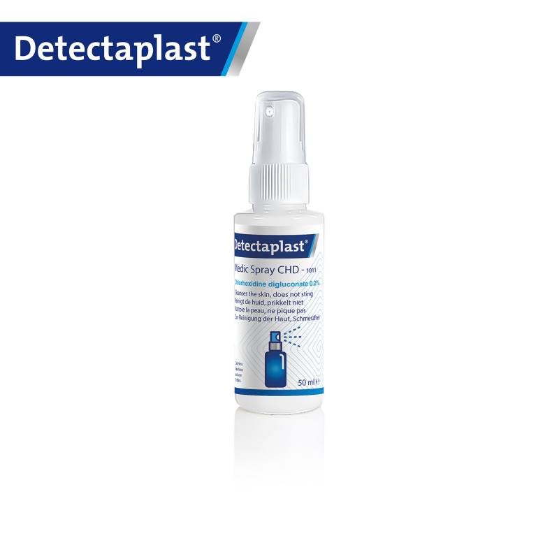 Spray desinfectant chlorhexidine 50ml Detectaplast
