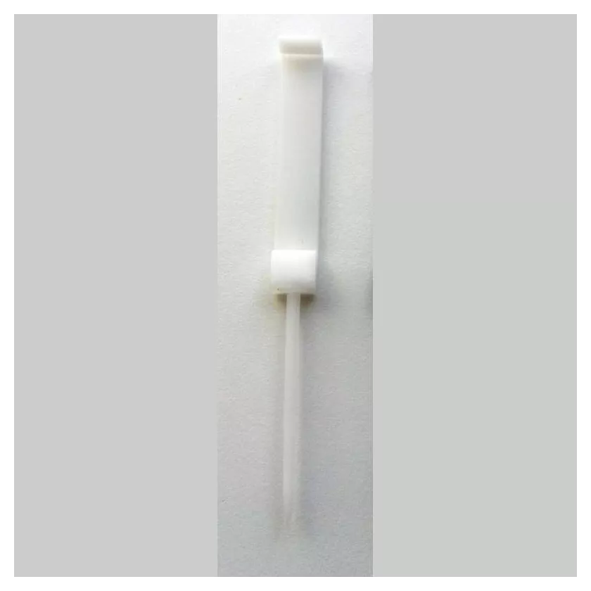 Pic nylon coulissant blanc pour cartes Zebra