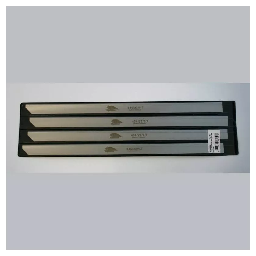 Lames decouenne 434x22x0,7mm Lutz Maja avec entaille
