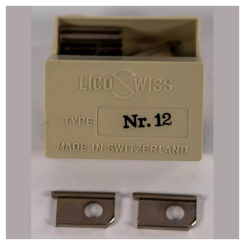 Lames de rechange Lico type 12 boite 9 pieces