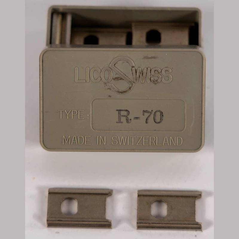Lames de rechange Lico R70 boite 9 pieces