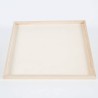 Plateau en bois carre...
