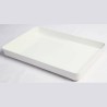 Plat Poliproof blanc 28x42x5cm