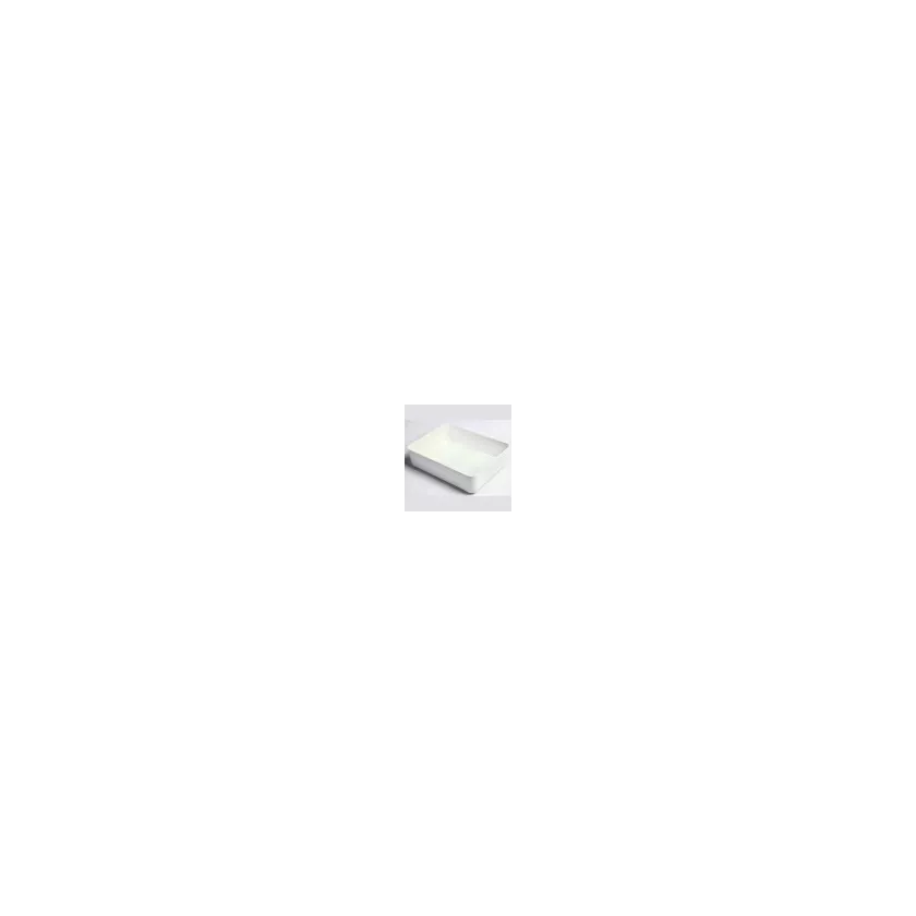 Plat Poliproof blanc 28x21x8cm