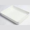 Plat Poliproof blanc 28x21x5cm