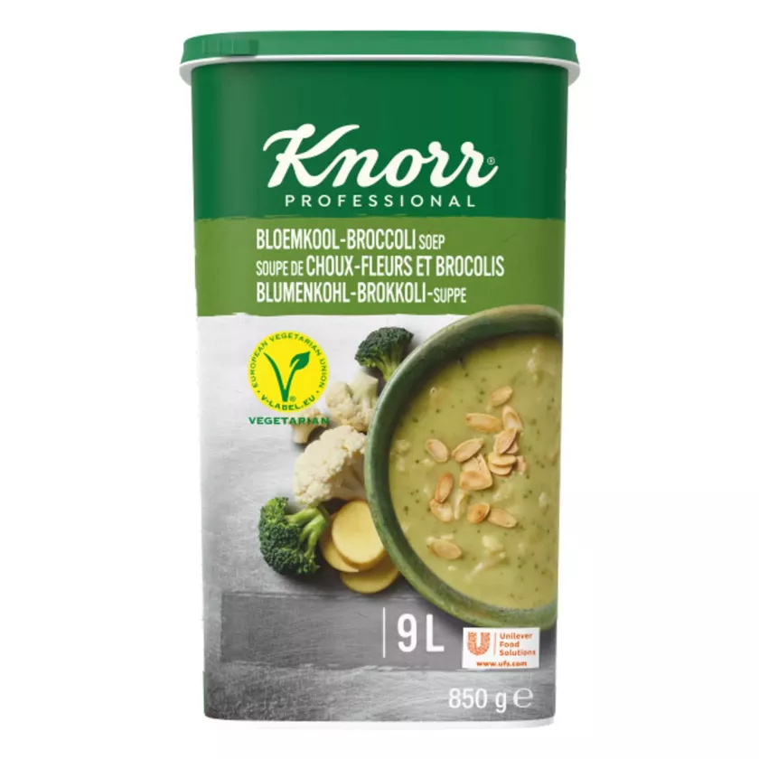 Choux-fleurs+brocolis soupe 850g Knorr Professional