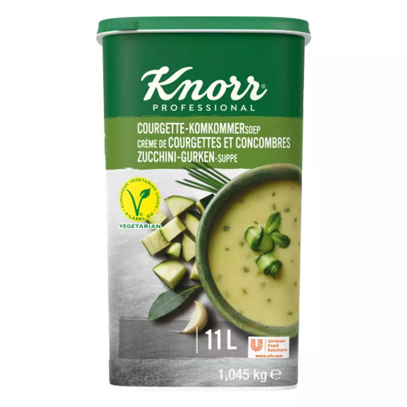 Creme courgette concombre 1,045 Knorr Professional