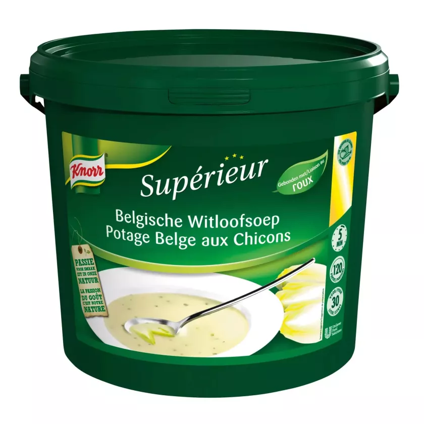 Potage belge aux chicons 3kg Knorr Professional