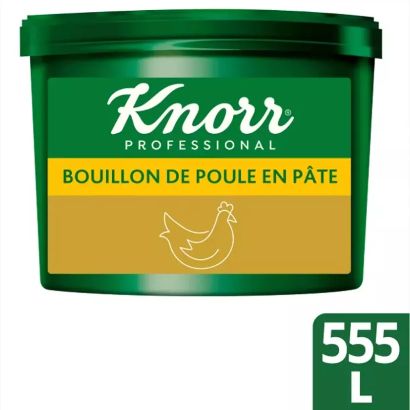 Bouillon de poulet pate 10kg Knorr Professional