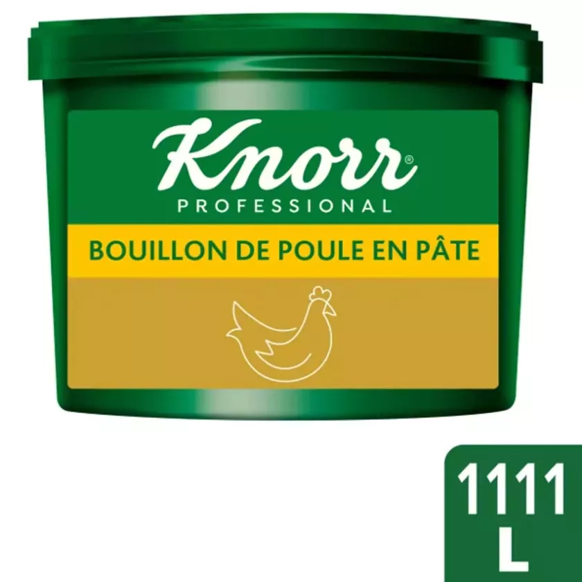 Bouillon de poulet pate 20kg Knorr Professional
