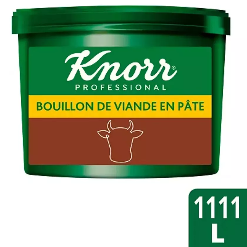Bouillon de viande pate 20kg Knorr Professional