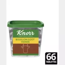 Bouillon de viande tabl. 66pc Knorr pot grand
