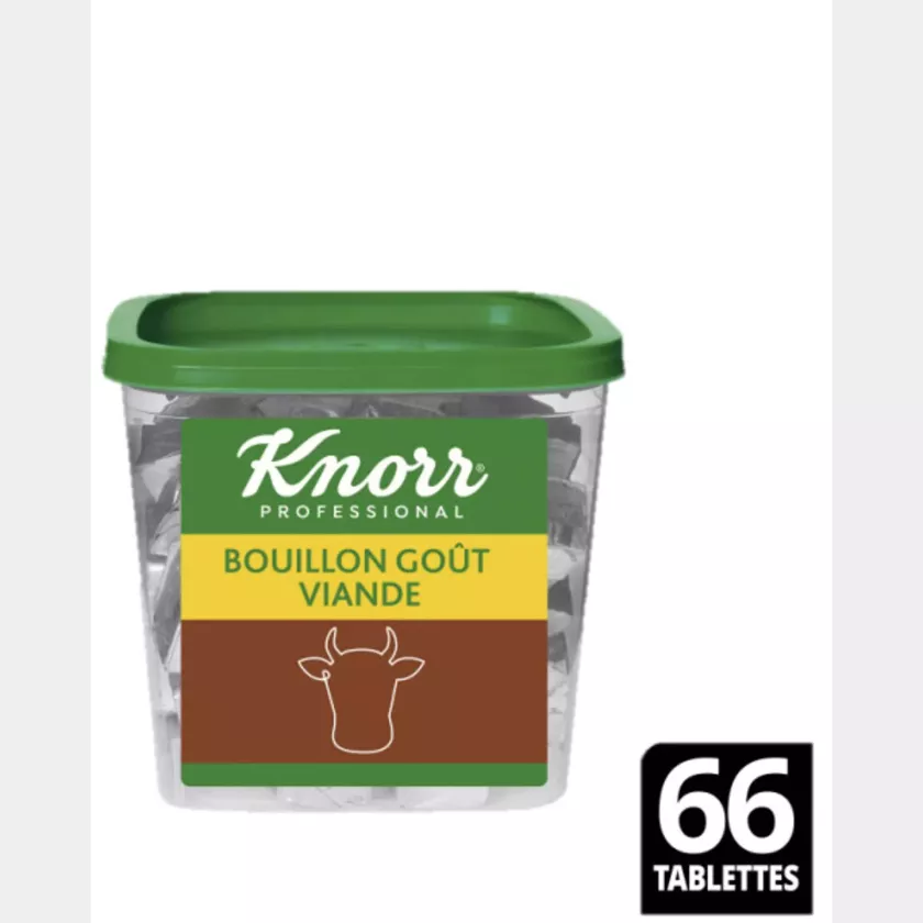 Bouillon de viande tabl. 66pc Knorr pot grand