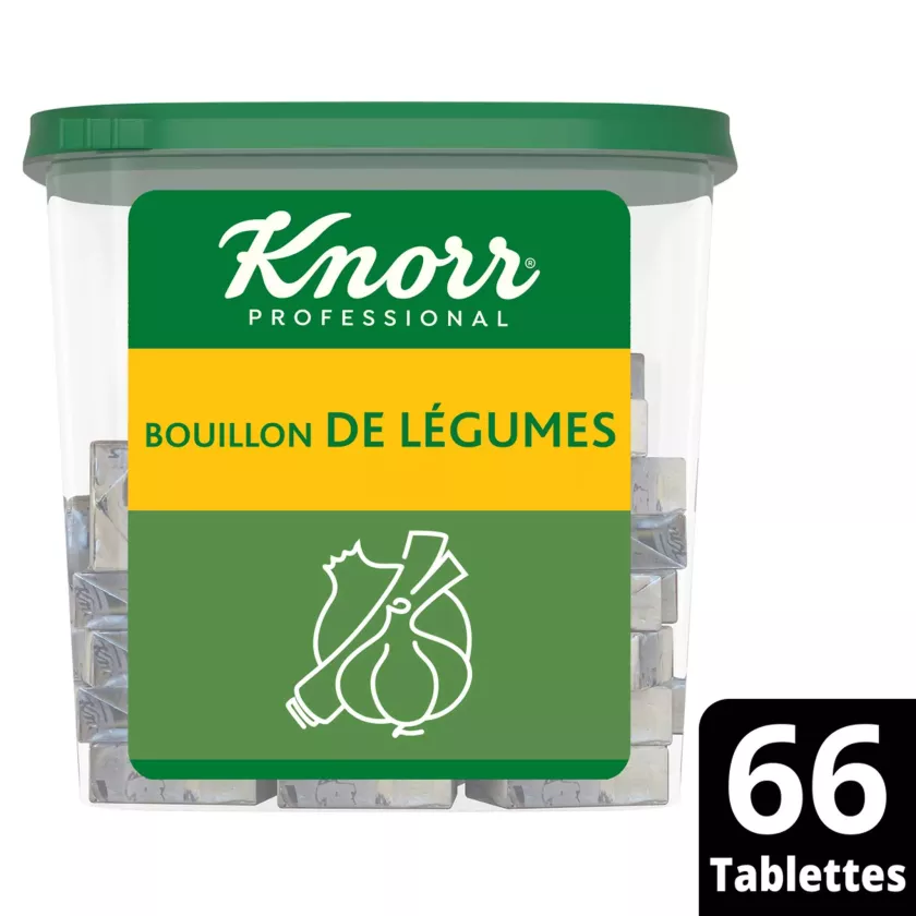 Bouillon de legumes tabl. 66pc Knorr pot grand