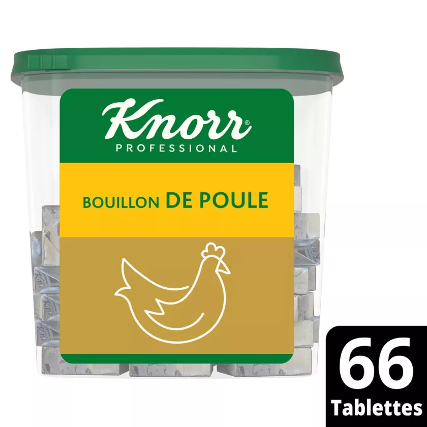 Bouillon de poulet tabl. 66pc Knorr pot grand