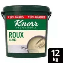 Promo roux blanc Knorr 10kg + 20% gratuit (seau de 12 kg)