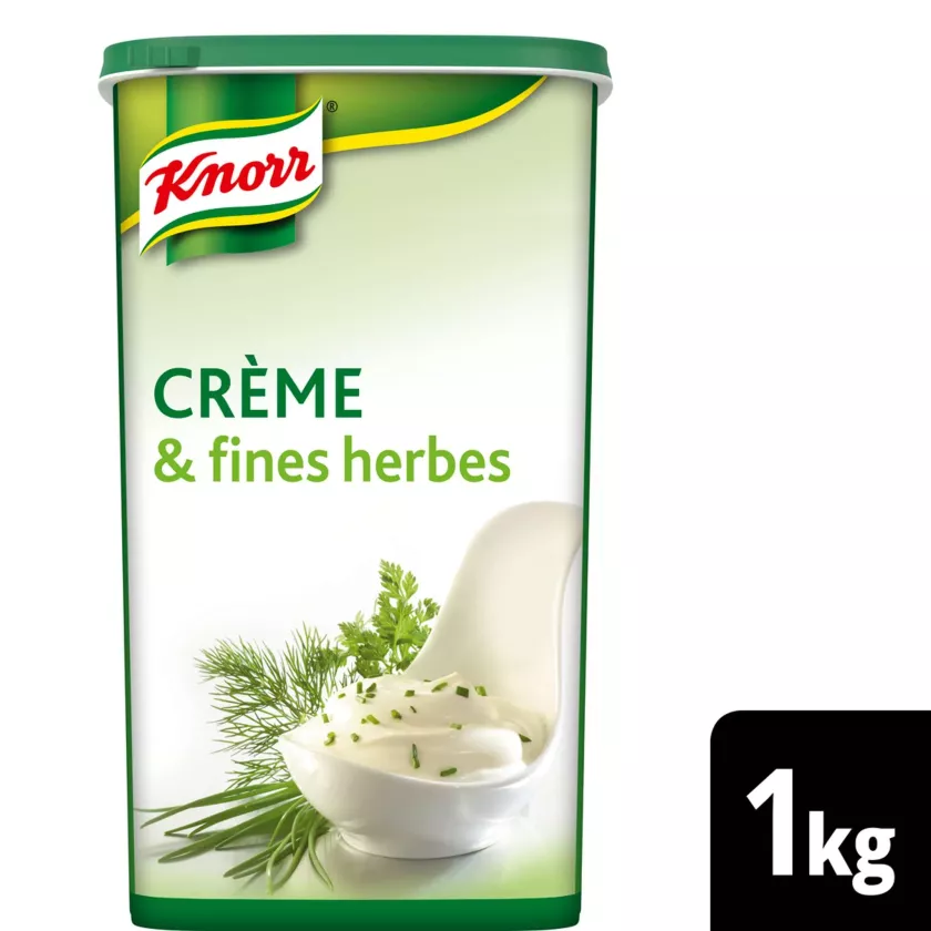 Creme et fines herbes Knorr (carton de 6 pièces)