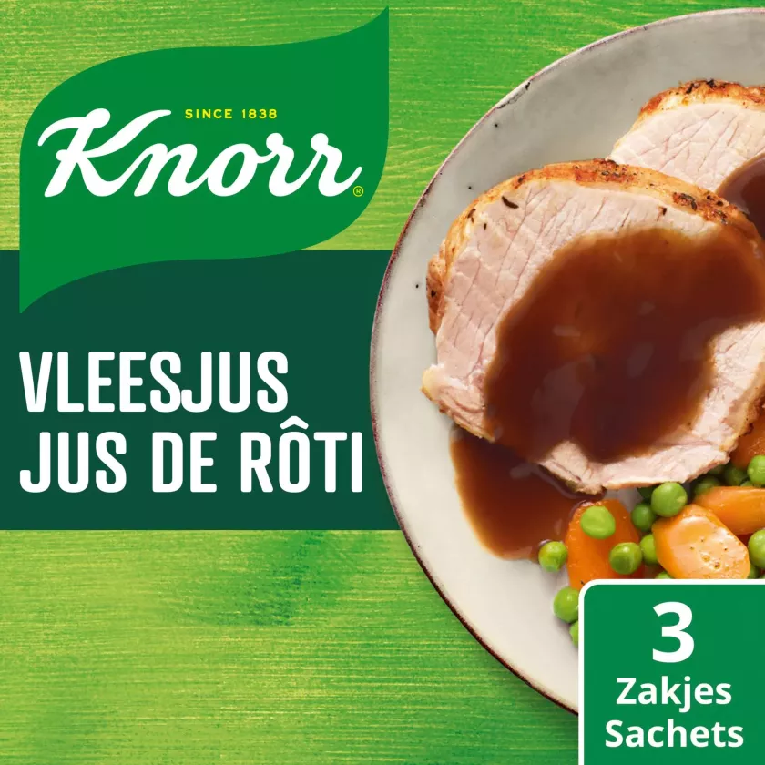 Jus de viande triopack 3x30g Knorr retail (carton de 12 pièces)