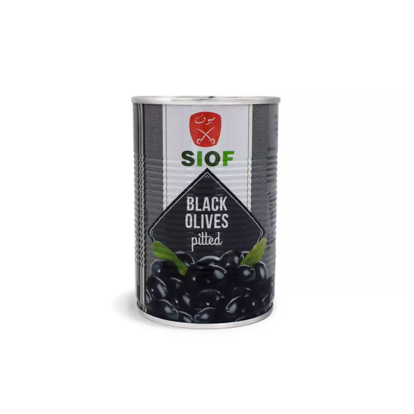 Olives noires 30/33 - denoyautees Siof - 2kg poids egoutte