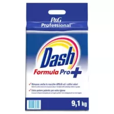 Dash prof formula PRO+ P&G 9,1kg lessive en poudre 130 doses