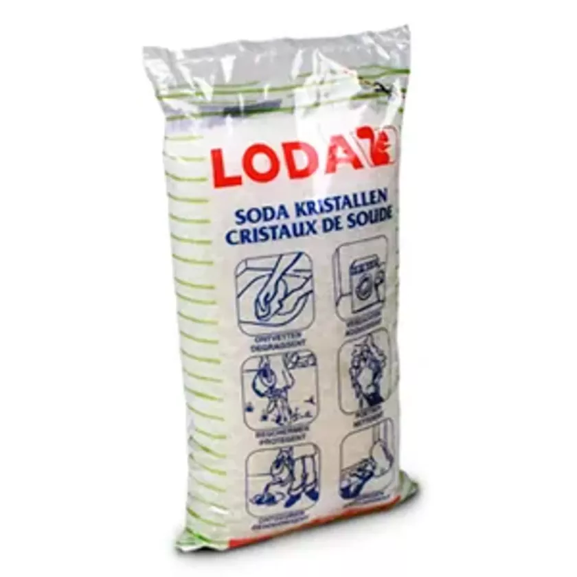 Soude Loda 6x2kg (plateau de 6 pièces)