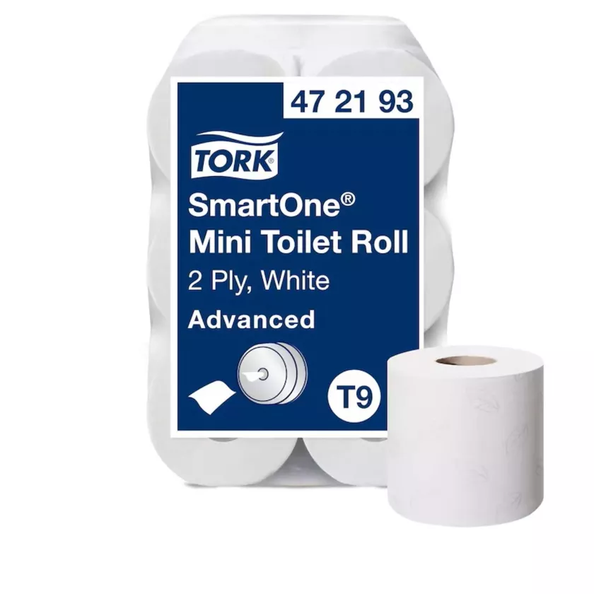 Tork toilet smartone mini T9 - 472193 (paquet de 12 pièces)