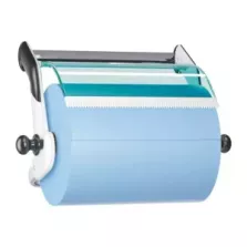 Tork disp mural plastique W1-652100-turquoise/blanc