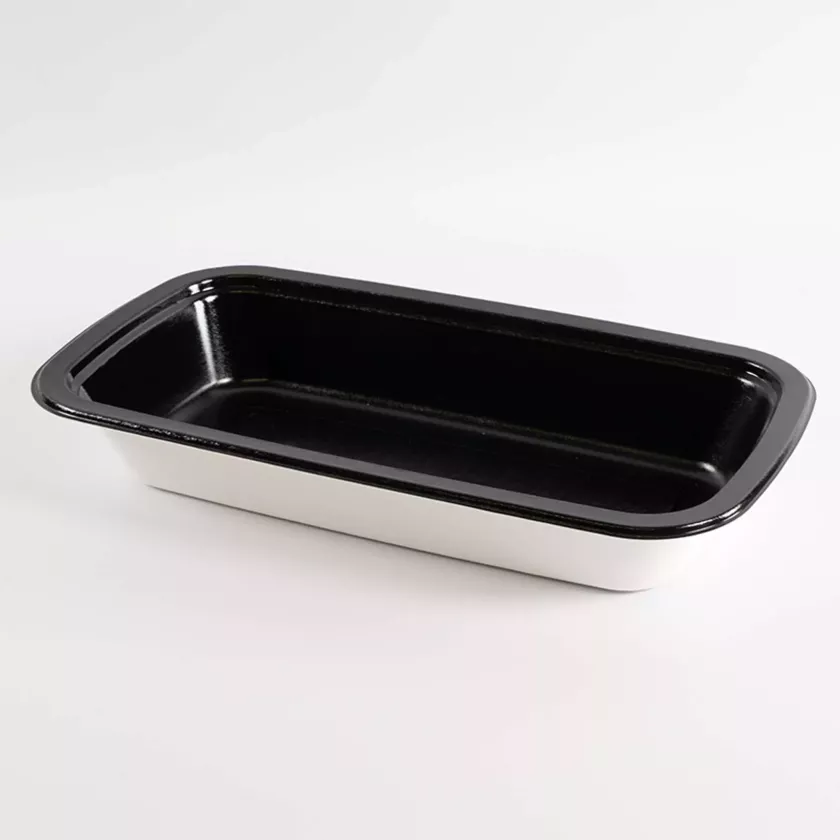 Papier/PET folie 1/3 GN noir 325x176x50mm - Sofitray (carton de 340 pièces)