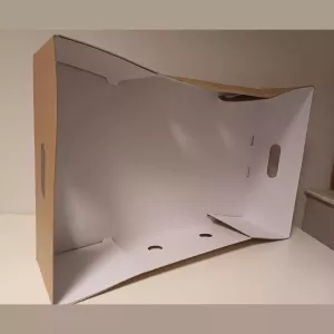 Carton boite congel. brun 580x370x150mm (carton de 25 pièces)